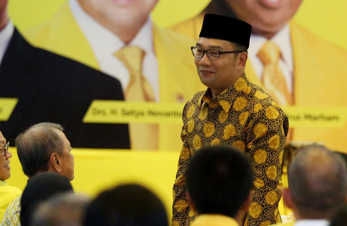 Ridwan Kamil Susul Rohidin dan 3 Gubernur Lainnya Gabung Golkar 
