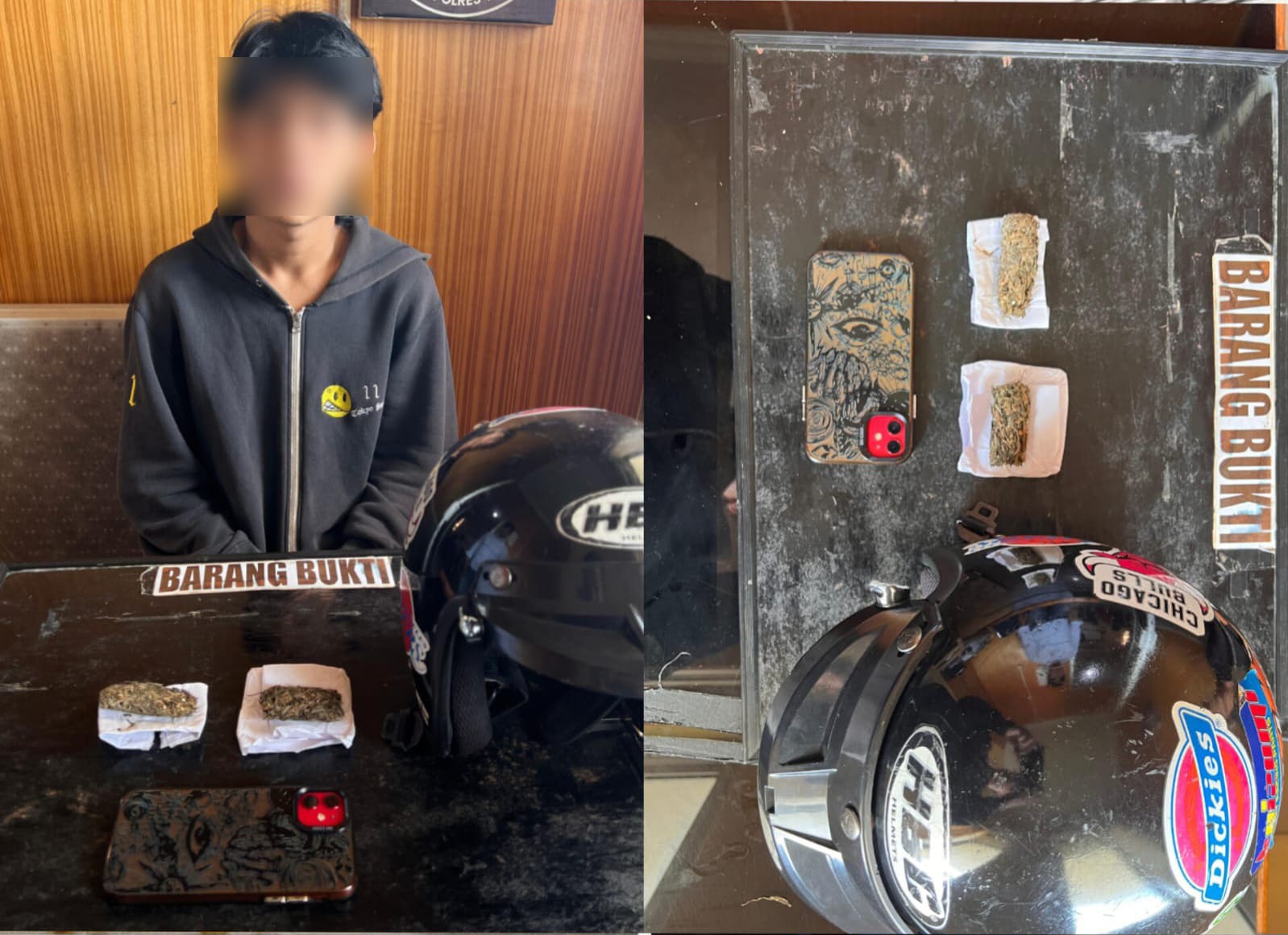 Transaksi Ganja Berujung Penangkapan, Remaja di Bengkulu Diciduk, Bandar Narkoba Masih Buron