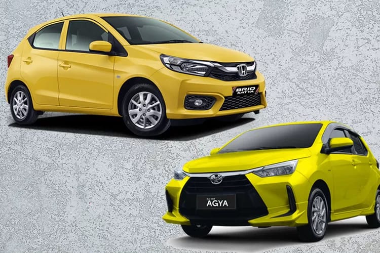 Hadir Di Kelas Yang Sama, Ini Perbandingan Harga Toyota Agya dan Honda Brio Terbaru