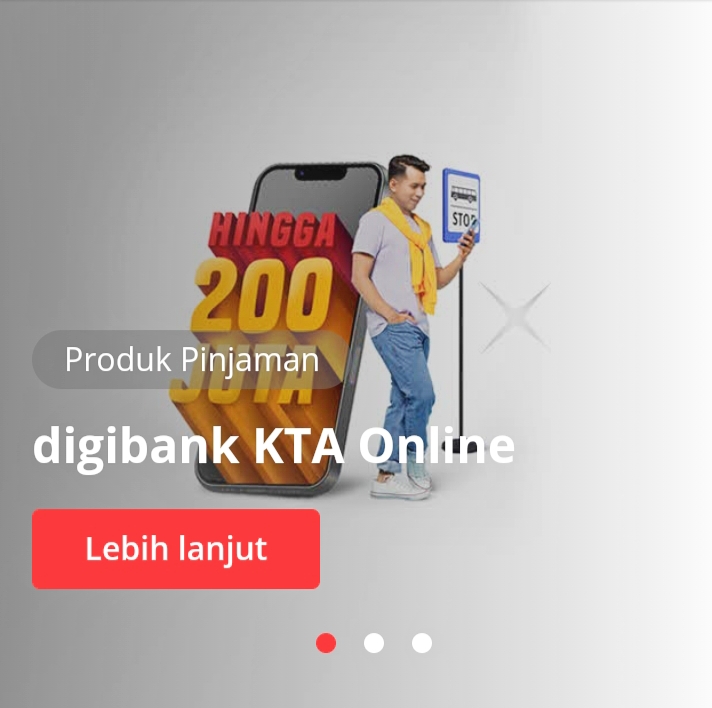 Digibank KTA Online Pinjaman Cair Rp 200 Juta Dalam Waktu 60 Detik, Tanpa Jaminan Buruan Cek Syaratnya!!!