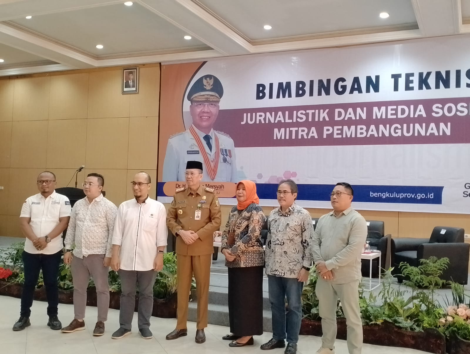 Tingkatkan Kualitas Jurnalis, Diskominfotik Bengkulu Gelar Bimtek Jurnalistik dan Medsos Mitra Pembangunan