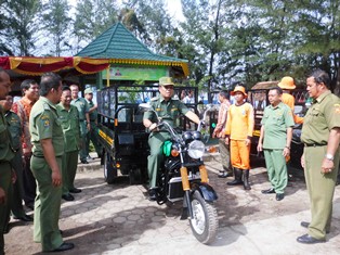 Jamsostek Serahkan  2 Motor dan Gazebo