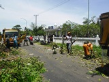 Warga Blokir Jalan Pari