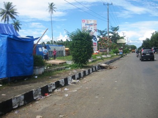 Pengunjung Pasar Malam Dilarang Parkir