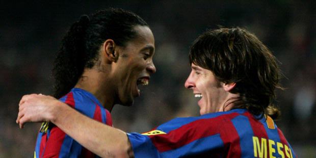 Ronaldinho, Guru Terbaik Messi