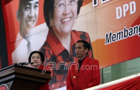 Elektabilitas Jokowi Kalahkan Mega