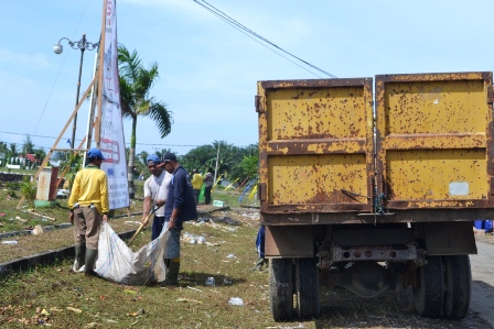 Sampah Capai 5 Ton