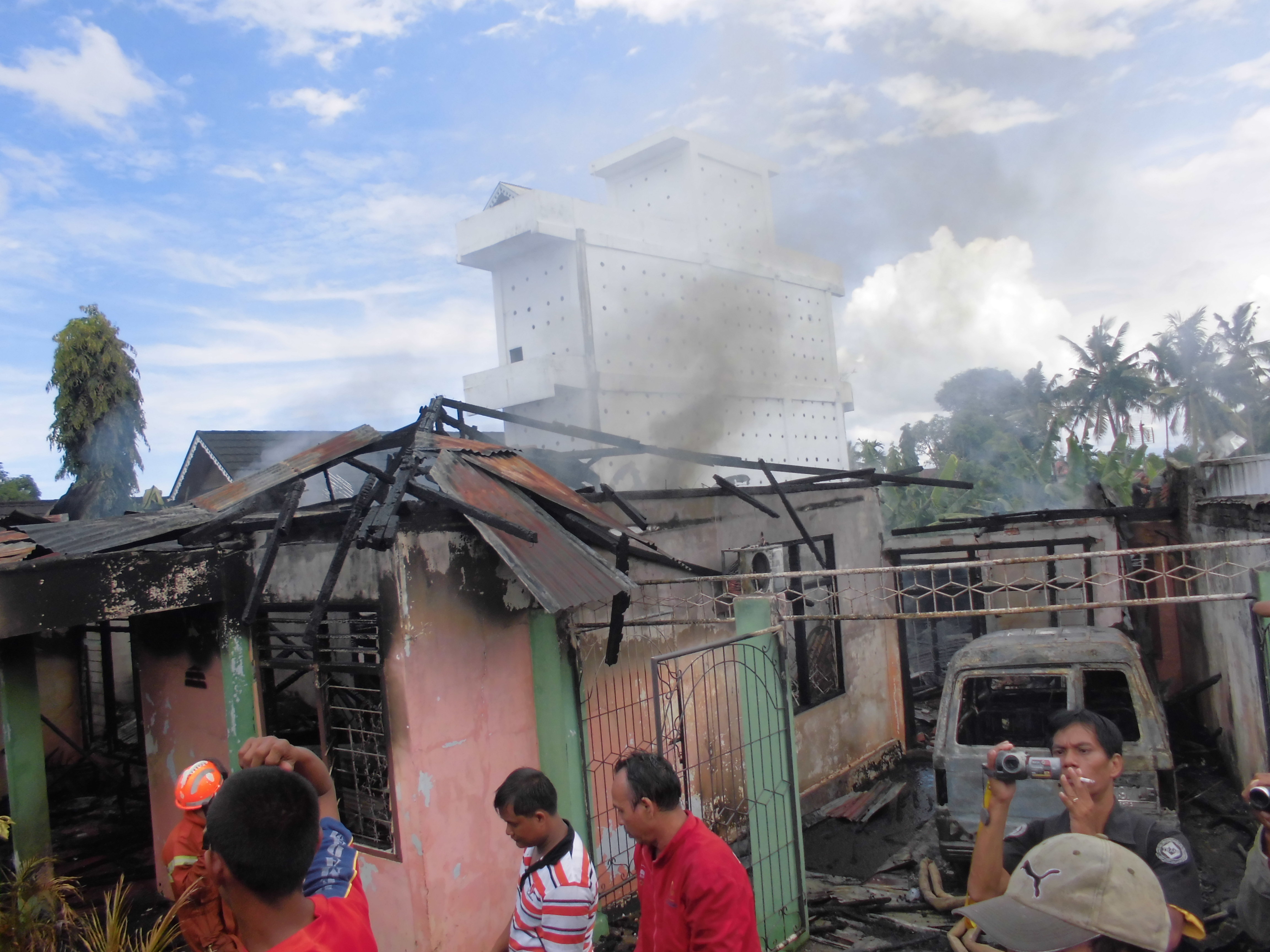 Kebakaran Kinibalu Dipicu Karburator Mobil Banjir