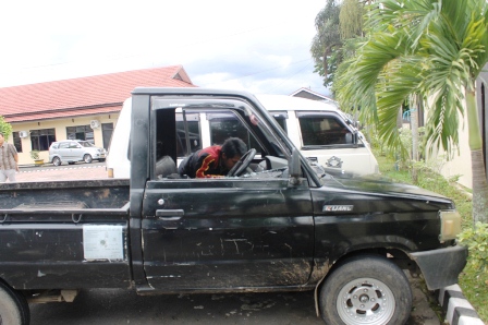 Bandit Pecah Mobil Beraksi di Curup