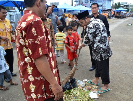 Walikota Turun ke Pasar