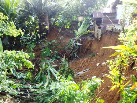 Puluhan Rumah Terendam Banjir