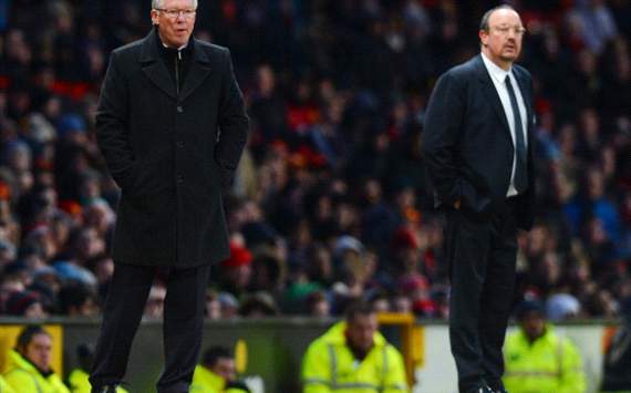 Sir Alex Ferguson Tolak Jabat Tangan Rafael Benitez