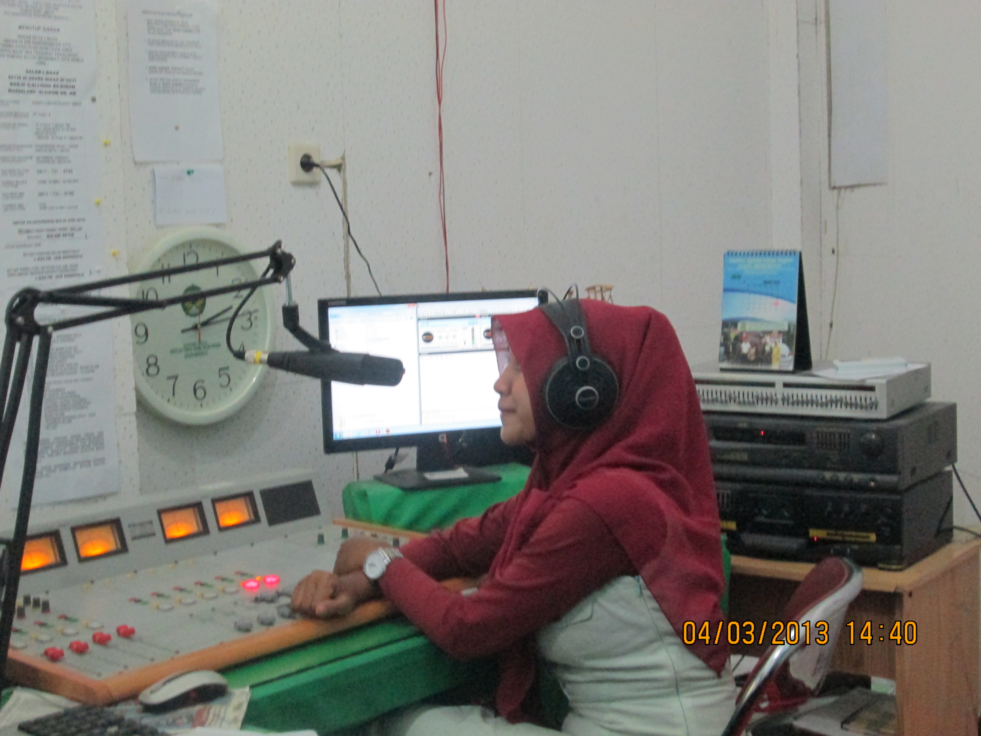Radio IAIN, L-Baas Pertahankan Misi Dakwah