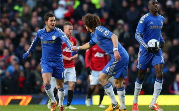 Hazard-Ramires Paksa MU ke Stamford Bridge