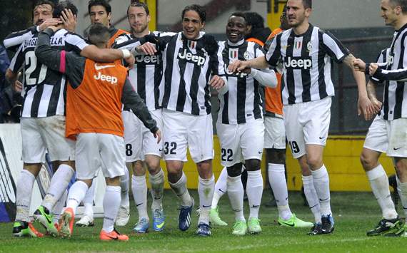 Juventus Kalahkan Inter 2-1 di Meazza
