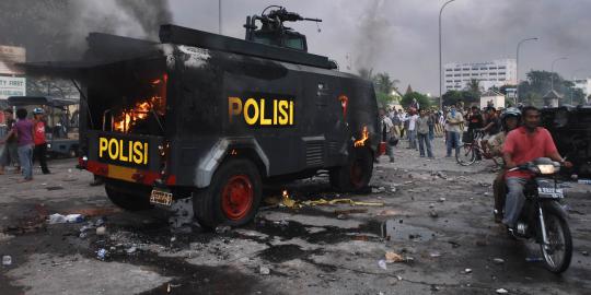 Pendukung Calon yang Kalah Diduga Bakar Kantor