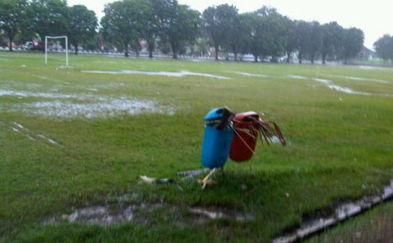 Lapangan Hatta Memprihatinkan