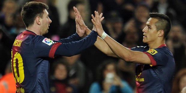 Sanchez-Messi Menangkan Barca