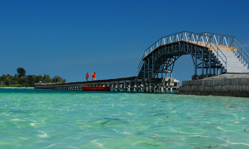 Pulau Tidung Diserbu Ribuan Pengunjung