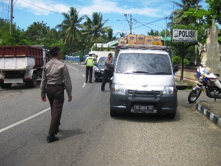 Tujuh Kendaraan Terjaring