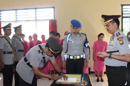 Perwira Polres Dimutasi