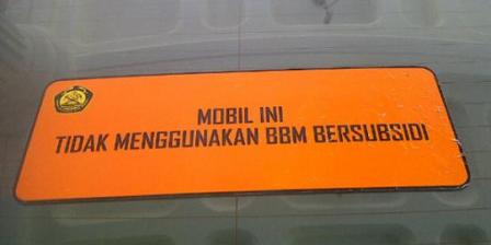 Stiker BBM Urung Dibuat