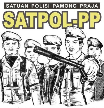 Satpol PP Tertibkan Pedagang S Parman