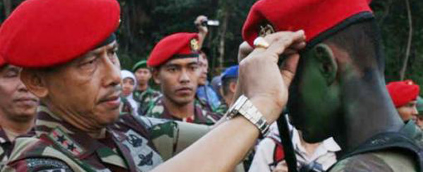 Danjen Kopassus Menginap Bersama 11 Tersangka