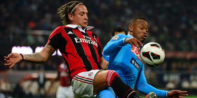 Napoli Ditahan 10 Pemain AC Milan