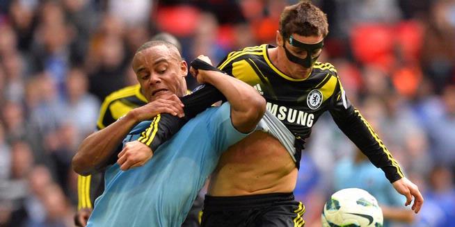 Chelsea 1-2 Man City Kompany Tak Akui Penalti Torres