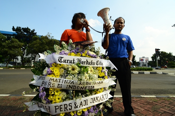 Aji Tuntut Selidiki Kembali Pembunuhan Wartawan