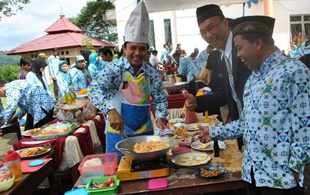 Rayakan Hardiknas, Guru di Kepahiang Ikuti Lomba Masak