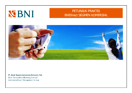 BNIDirect Memudahkan Transaksi Perusahaan