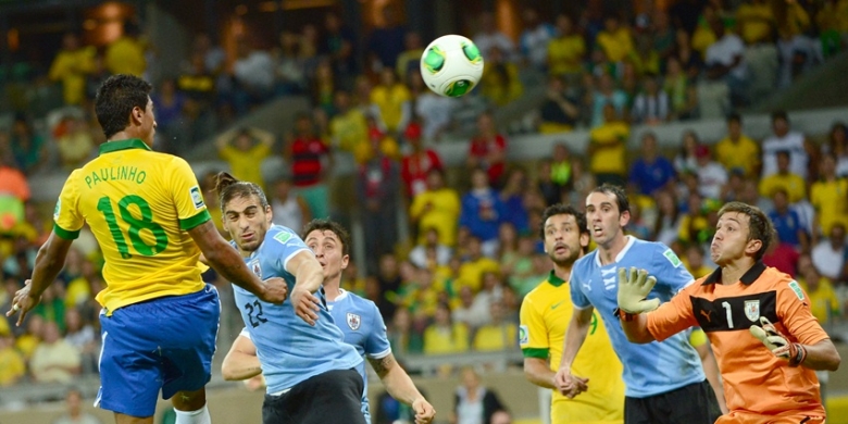 Kalahkan Uruguay 2-1, Brasil Melaju ke Final