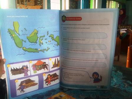 Gambar Buku Paket SMA Buram, SD Full Color