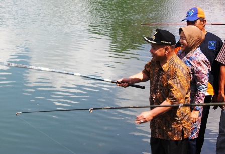 Bupati Buka Festival Mancing