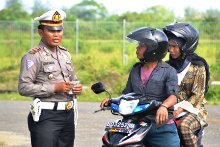 Belasan Kendaraan Ditilang