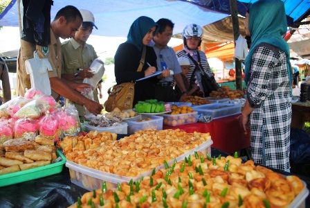 Parkir Pasar Kaget Rp 4.000