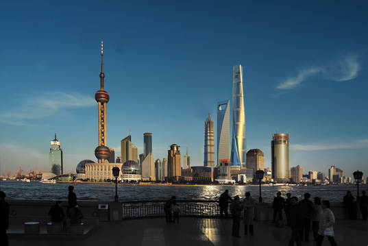 Shanghai Tower Tertinggi di Asia