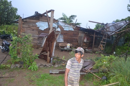 Diterjang Badai, 9 Rumah Rusak