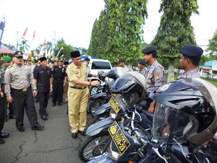 Ratusan Kendaraan Dikerahkan