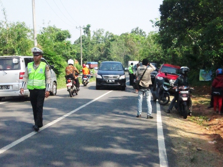 Puluhan Kendaraan Terjaring Razia