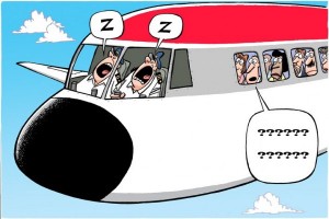 Astaga, Pilot Tertidur Saat Terbang