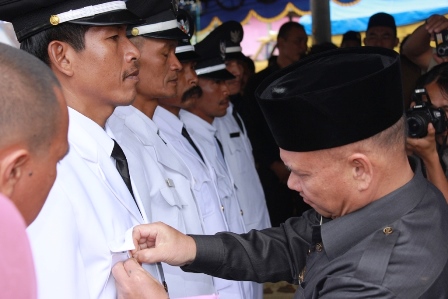 Lima Kades Selupu Rejang Dilantik