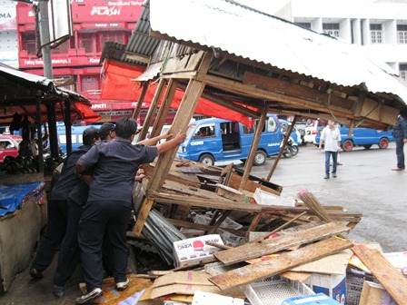 Pasar Panorama Belum Tertata