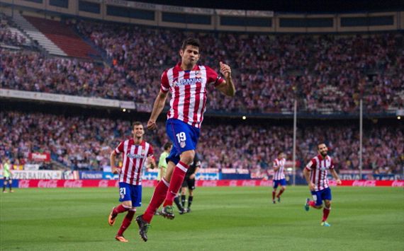 Bekuk Osasuna 2-1, Atletico Terus Tempel Barcelona