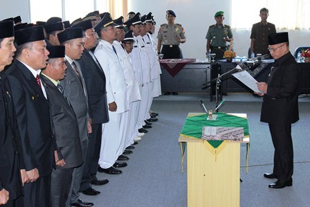 Mantan Cawabup Jabat Plt Kadispendik