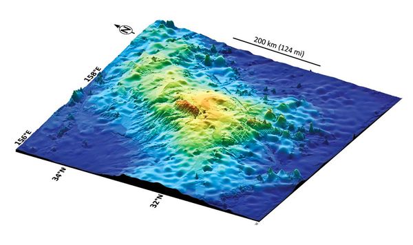 Tamu Massif, Gunung Bawah Laut Terbesar