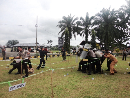 Napi Rusuh, Polres Kerahkan 3 Pleton Pasukan