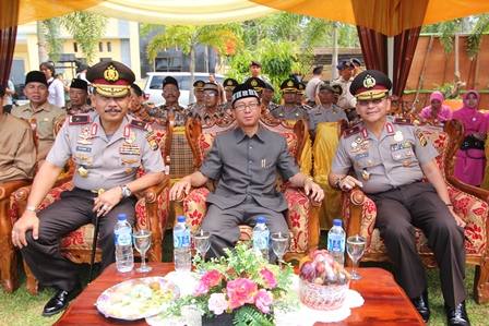 Pamit Kenal Kapolda Bengkulu Berlangsung Lancar